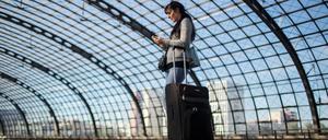 Warten auf die Bahn: Ab Mittwoch fahren nur wenige Züge. 