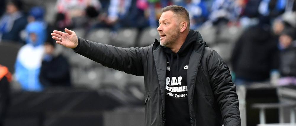 Trainer Pal Dardai und Hertha BSC sind seit zehn Pflichtspielen ungeschlagen. 