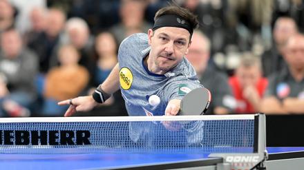 Timo Boll hält auch noch mit 42 mit den Besten der Welt mit.