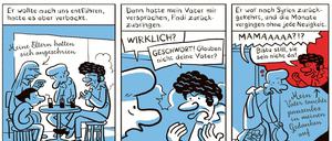 Eine Szene aus  „Der Araber von morgen“.