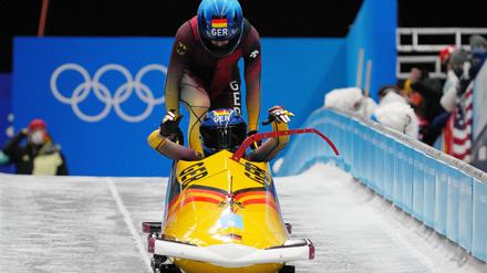 Olympisch: Bobsport.