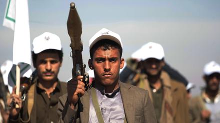 Gut gerüstet. Die Huthis verfügen inzwischen über ein großes Waffenarsenal.