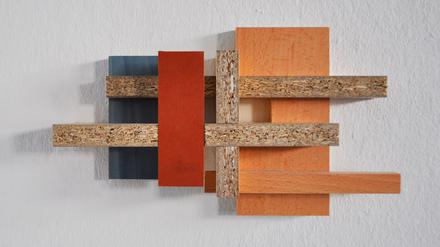 „Restbauten“, ein Exponat aus der Ausstellung „Aufgehoben“ in der Pyramide in Marzahn-Hellersdorf.