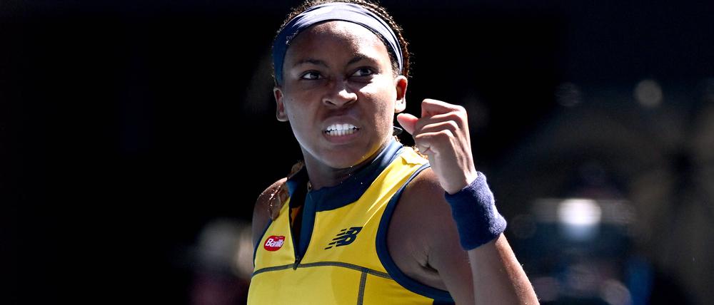 Geschafft. Coco Gauff ist im Halbfinale.