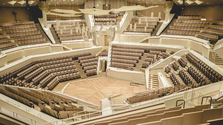 Blick in den Kammermusiksaal der Philharmonie