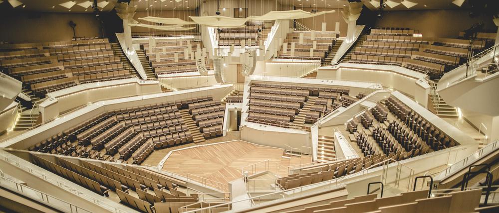 Blick in den Kammermusiksaal der Philharmonie