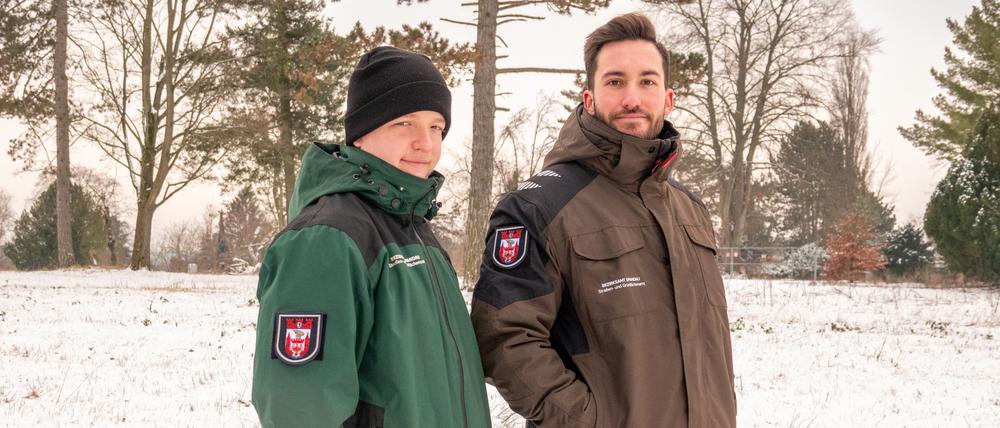 Die neuen Jacken des Bezirksamts 