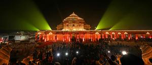 Der „Vatikan“ für Hinduisten: Indiens neuer Super-Tempel in Ayodhya.
