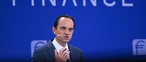 Mark Branson, Präsident der Bundesanstalt für Finanzdienstleistungsaufsicht (Bafin), auf einer Konferenz im November 2024.
