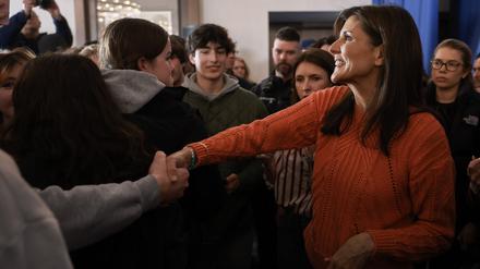 Nikki Haley muss die Vorwahl in New Hampshire gewinnen.