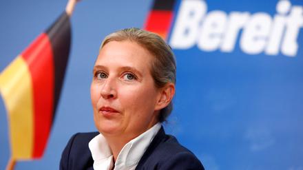 AfD- Fraktionsvorsitzende Alice Weidel