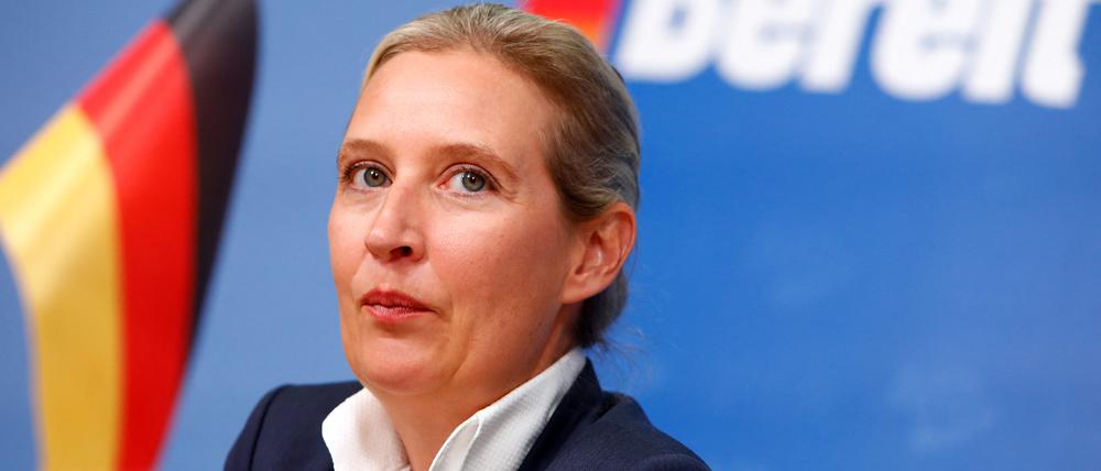 AfD-Parteichefin Alice Weidel. 