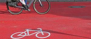 In Potsdam gibt es fünf Fahrradstraßen, in denen Radler Vorrang haben. 