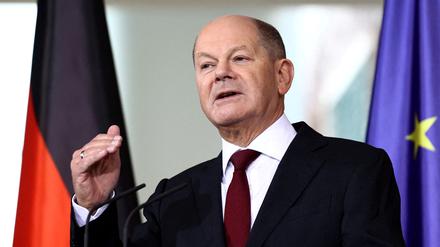 Bundeskanzler Olaf Scholz (SPD) hat Fehler zugegeben. 