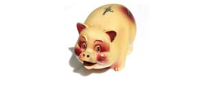 Gute Vorsätze helfen nicht, wenn sie nicht umgesetzt werden. Dabei lässt sich das Sparschwein auch noch füttern, wenn man schon älter ist.