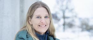 Antje von Dewitz im Schnee