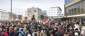 Cottbus bekennt Farbe: Bündnis Unteilbar-Südbrandenburg