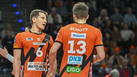 Die Siegesserie der BR Volleys ist im 15. Spiel gerissen.