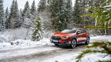 Der neue Crosstrek: gestrafftes Design und gut gerüstet für rustikales Gelände.