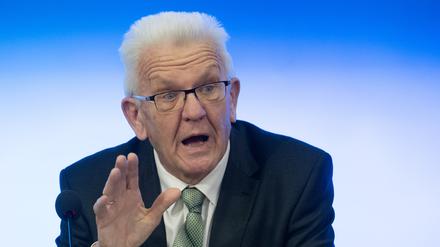 Ministerpräsident von Baden-Württemberg: Winfried Kretschmann (Grüne). 
