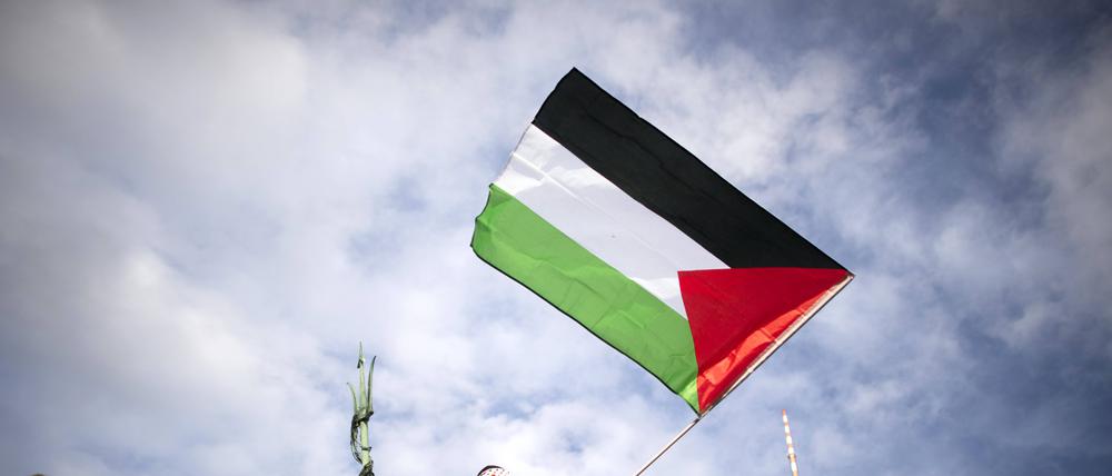 Palestine Solidarity Demonstration Deu, Deutschland, Germany, Berlin.