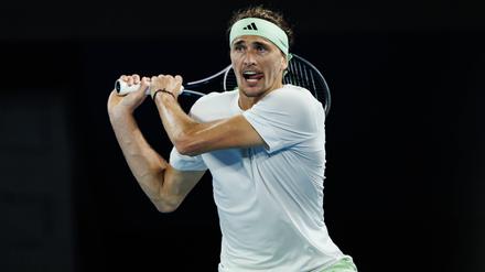 Mit Herz und Zunge. Alexander Zverev spielt in Australien so gut wie lange nicht. 