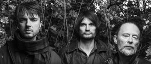 Thom Yorke, Jonny Greenwood and Tom Skinner - Photography by ALEX LAKE WWW.TWOSHORTDAYS.COM