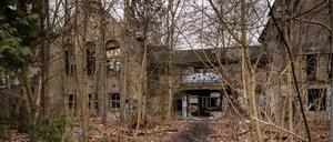 Das verlassene Kinderkrankenhaus in Berlin-Weißensee.