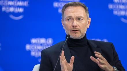 Der Bundesfinanzminister Christian Lindner.