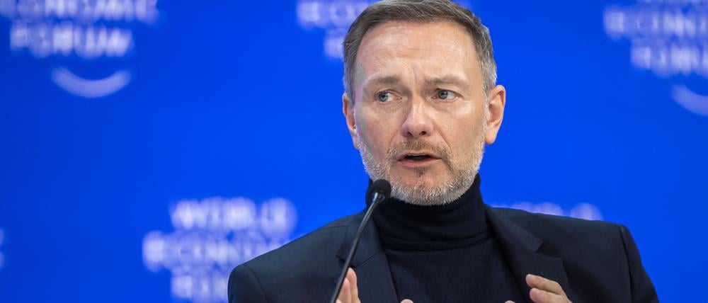 Der Bundesfinanzminister Christian Lindner.
