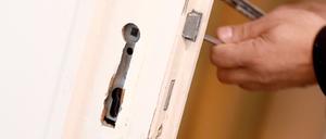 Manchmal kommt man nicht rein ins eigene Heim.