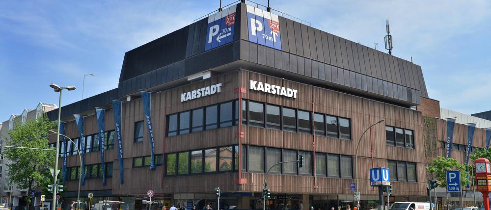 Der Karstadt in der Müllerstraße in Berlin-Wedding vor der Schließung.