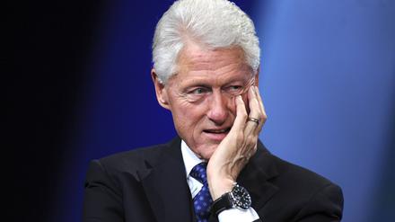 Bill Clinton bei der Abschlussveranstaltung der Clinton Global Initiative 2015 im Hotel Sheraton Times Square. 