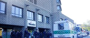 Clan-Einsatz der Polizei im Urban-Krankenhaus im Jahr 2020.
