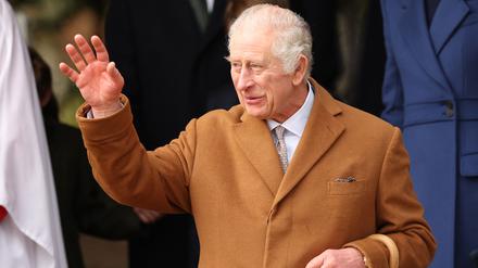 König Charles III. am 25. Dezember 2023.