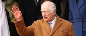 König Charles III. am 25. Dezember 2023.