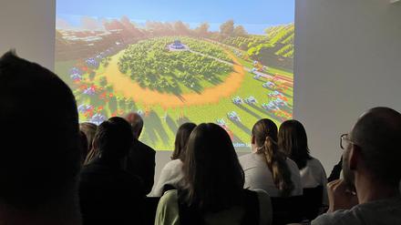 Der große Zentralpark wurde in Minecraft visualisiert.