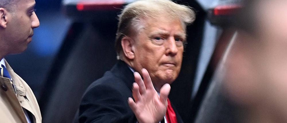 Donald Trump wurde verurteilt.