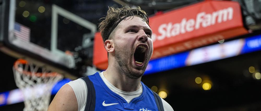 Luka Doncic zeigte gegen Atlanta eines der bemerkenswertesten Spiele der NBA-Geschichte.