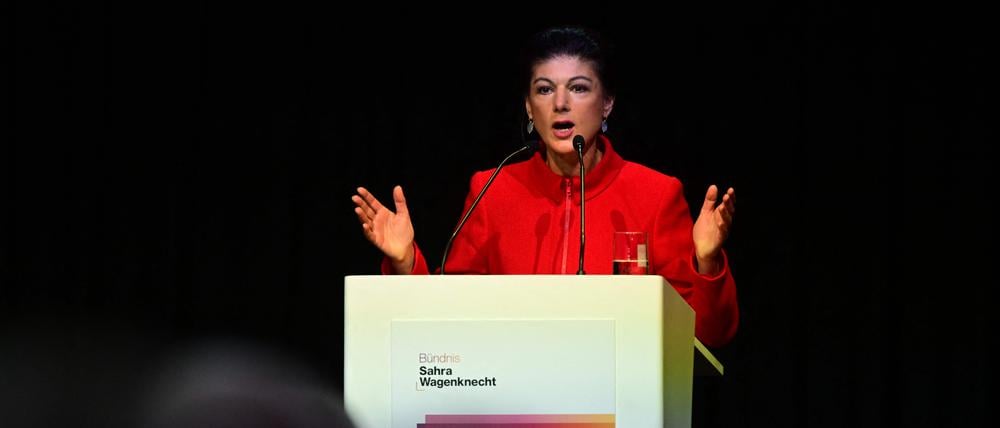Im Bund auf neuer Bühne: Sahra Wagenknecht.
