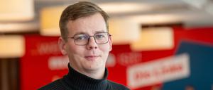Sebastian Walter, Landesvorsitzender der Partei Die Linke in Brandenburg.