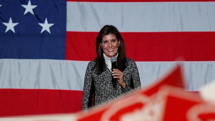 Die Republikanerin Nikki Haley will US-Präsidentin werden.