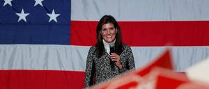 Die Republikanerin Nikki Haley will US-Präsidentin werden.