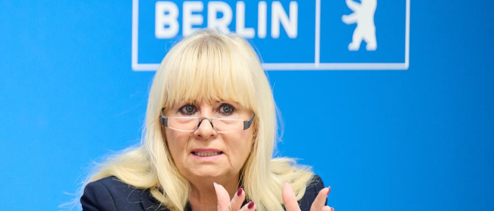 Iris Spranger (SPD), Berliner Senatorin für Inneres und Sport.