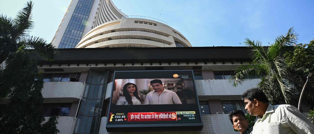 Die Börse in Mumbai.