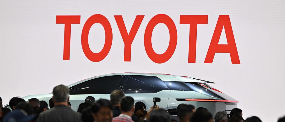 Das Logo von Toyota.