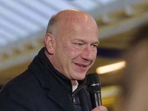 Kai Wegner hatte am Samstag einen entspannten Abend im Estrel.