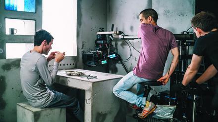 Der Unterricht an der DFFB besteht vor allem aus dem praktischen Lernen beim Filmemachen.