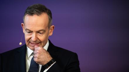 Verkehrsminister Volker Wissing beim Digital-Gipfel 2023 der Bundesregierung in Jena (Archivbild vom 21.11.2023)