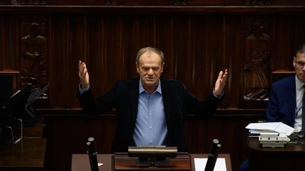Donald Tusk will Istanbul-Konvention nicht in Zweifel ziehen.